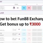 Fun88 Exchange – Register now & get 300% bonus up to ₹3,000