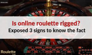 online roulette rigged