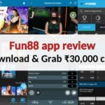 Fun88 app review – Download & get 130% up to ₹30,000 bonus