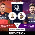 RCB vs KKR IPL match prediction 2022 – Who’ll be the winner?