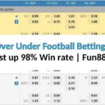 10 Over Under Football Betting tips – Boost up 98% Win rate